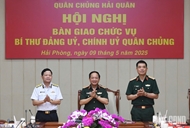 GDP’s Chief chairs duty hand-over ceremony in Naval Service
